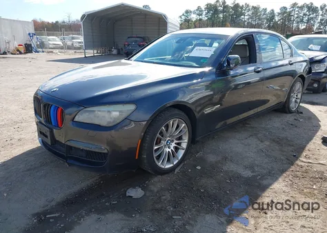 2011 BMW 750Li from USA, damaged, VIN WBAKB8C54BC852326